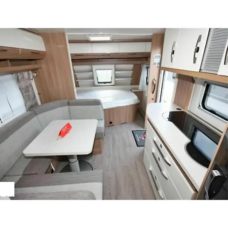 Tatil Evi Trailer In With Barbeque And Wifi
